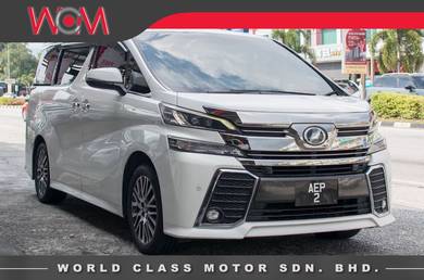 2016 Toyota Vellfire Z G EDITION