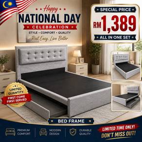 5ft bedframe + 3ft pull out