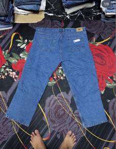 seluar big saiz jeans saiz 48