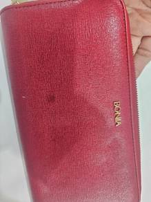 BONIA LEATHER red