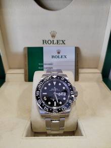 Pre-owned 116710LN 
Rolex GMT-Master II Black 2018