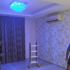 Vinylflooring 3mm promosi,rm4.50psqft shj