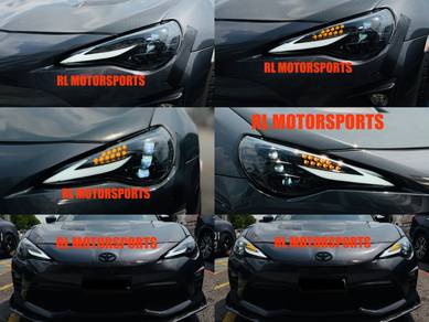 Gt86 Brz led headlamp head fog lamp DRL bodykit 86