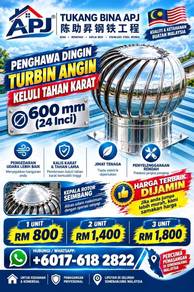 Stainless Steel SS201 Turbine Ventilator PUCHONG