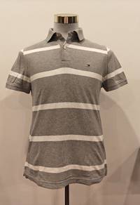 Tommy  Hilfiger Grey Polo shirt size S man