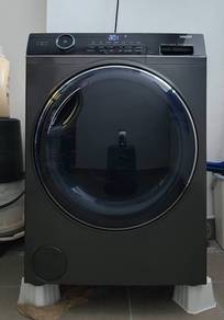 Mesin Basuh HAIER INVERTER 10/6 kg 525 Drum (2in1)