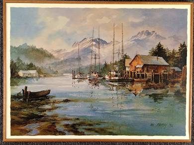 Ian Ramsay - Harbour Scene IV