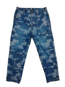 Frapbois by Eri Utsugi pixel camo denim