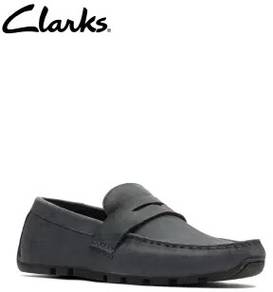 Clarks 50 off Oswick Penny Navy Leather Shoe Shoes for sale in City Centre Kuala Lumpur