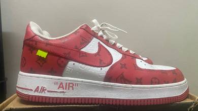 Louis Vuitton Nike Air ( RED WHITE ❤️🤍)