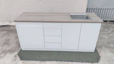 YE43AT Almari Dapur Sinki 6' Kitchen Sink Cabinet
