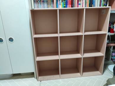 Korea brand Livart Pink Cube kallax Shelf/bookcase