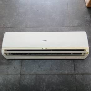 Aircond York 1hp second murah D29525