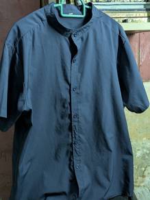 Kemeja Mandarin collar