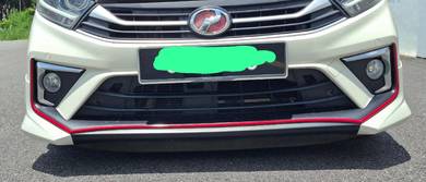 skert depan axia lama warna putih 