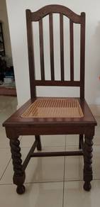 Teak Wood Chair, carved legs