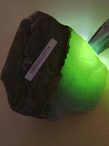 Icy Ice Light Green Jadeite Jade Rough Stone