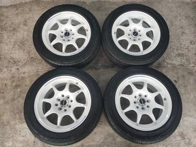 Rim tc05 thailand flow form 15 inch tayar 70%