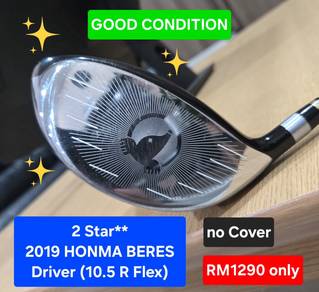 2 Star HONMA BERES (2019) Driver 10.5* (R Flex)