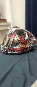 helmet nenki N1 venom with silver shield