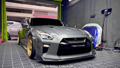 Skyline GTR R35 Facelift Carbon Front Lip
