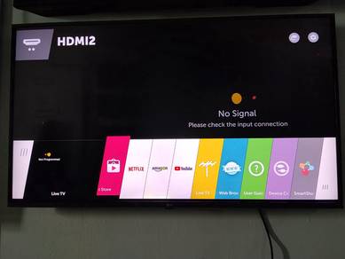 LG 55" Smart tv