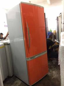 Panasonic orange Fridge 2 doors Refrigerator