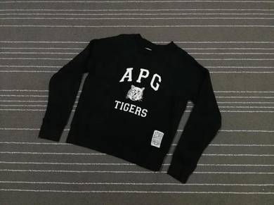 Atmos apg tigers sweatshirt saiz s to m