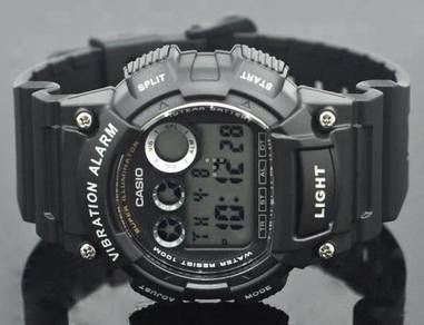Watch - Casio Vibrate Alarm W735-1A - ORIGINAL