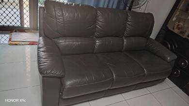 Full Leather Omega brand sofa