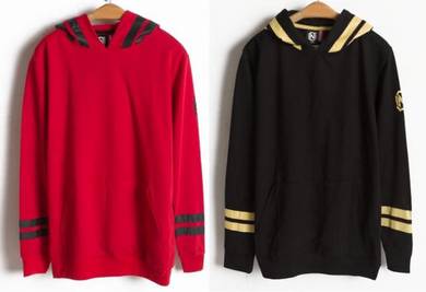 D.HOMME HOODIE RED SWEATSHiRT PULLOVER SWEATER