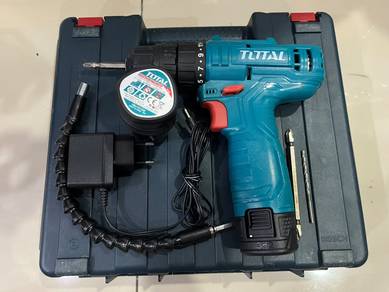Like New Total 12V Cordless Drill, 2 batteries…