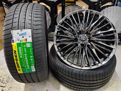 Toyota Vellfire Alphard Estima 19" Rim+Tayar R394
