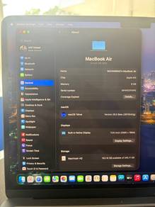 MacBook Air M3 13-inch (2024) – Full Set