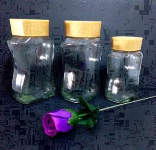 Nescafe Gold Covered Jars (Empty)