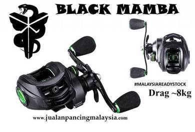 Malaysia jpm black mamba 1001 casting reel ,kiri