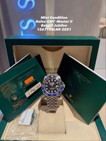 Rolex GMT-Master II Jubilee Batgirl 126710BLNR