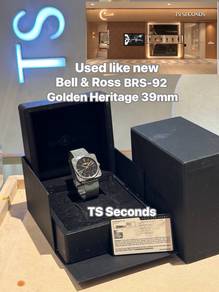 Bell & Ross BRS-92 Golden Heritage 39mm Black Dial