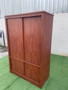 YE63M Almari Baju 4x6Ft 4 Doors Wardrobe Closets