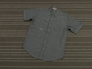 X LARGE grey CHAMBREY VINTAGE USA L