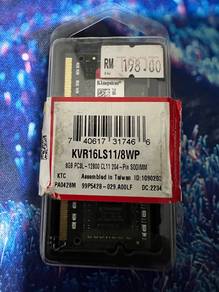Kingston 8GB DDR3L 1600MHz RAM Laptop SODIMM