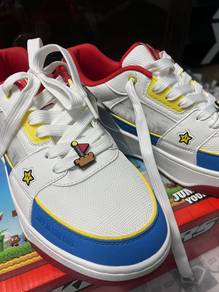 kasut skechers super mario baru
