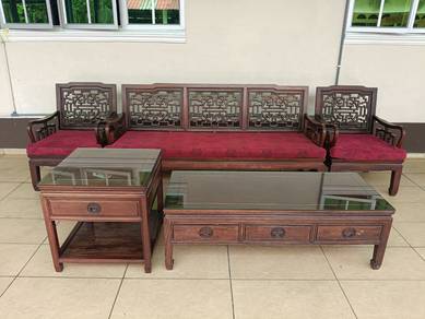 Rosewood sofa set