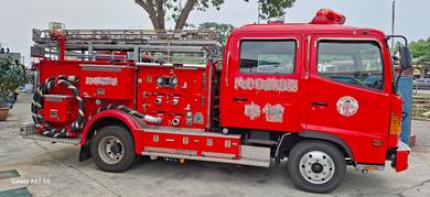 Used Hino Ranger Fire Fighter J07E-TF1 / 6070