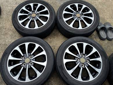 Sport rim second 15 bezza advance siap tayar axia