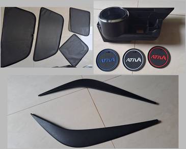 Perodua Ativa Cup Holder Magnet Sunshade Front Lip