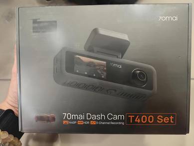 70mai T400 3-Channel 2.5K Dash Camera | Front   Re