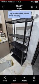foldable metal rack