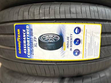 215/55/17 GoodYear Assurance Comforttred Tayar
