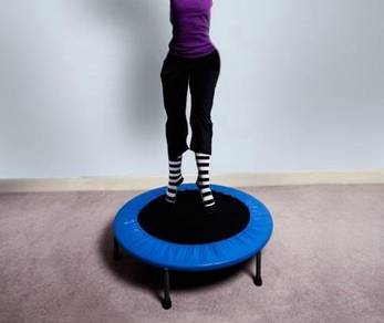 Fitness Trampoline Jumping